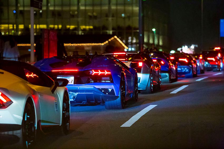 Siêu xe Lamborghini tụ hội tại Nhật Bản 7