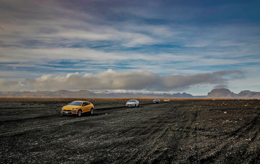 Lamborghini URUS chinh phục Quốc đảo Iceland