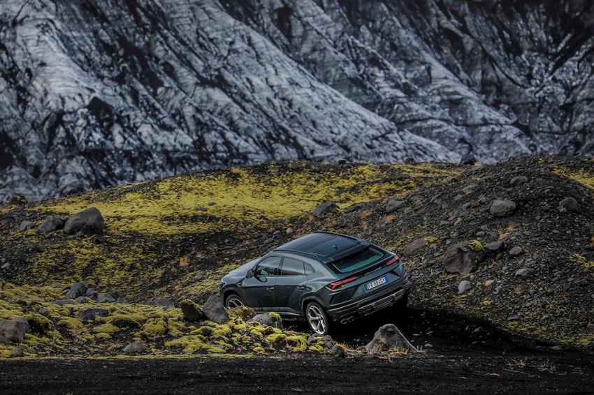 Lamborghini URUS chinh phục Quốc đảo Iceland
