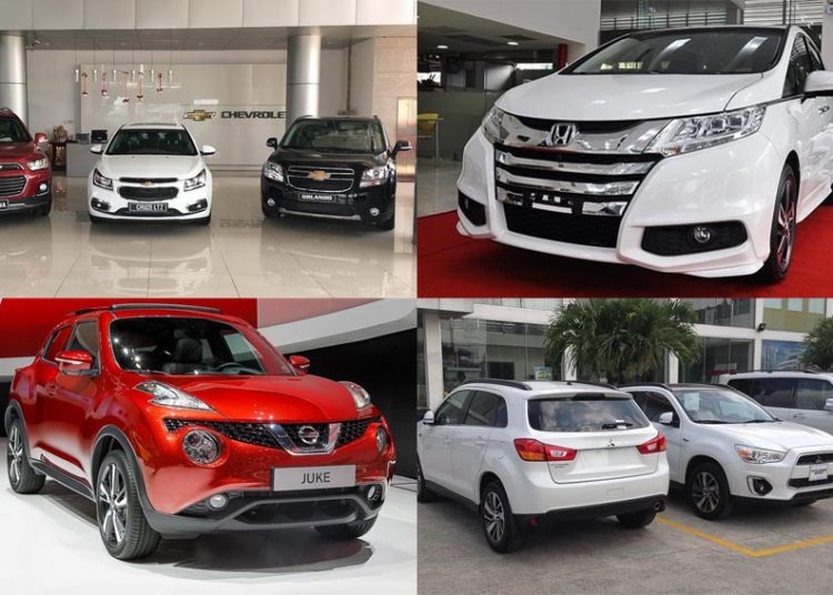 7 mẫu xe bị khai tử khỏi thị trường Việt Nam trong năm 2018