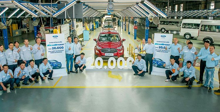Ford Việt Nam xuất xưởng chiếc EcoSport thứ 20.000 1