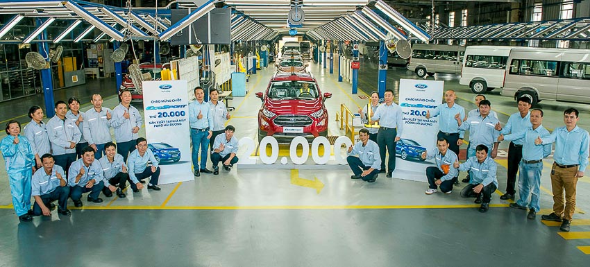 Ford Việt Nam xuất xưởng chiếc EcoSport thứ 20.000 1