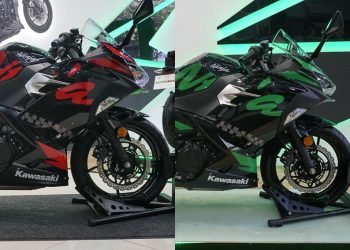 Cận cảnh Kawasaki Ninja 400 ABS 2019, bản giới hạn với áo mới đón xuân