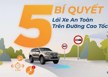5 bí quyết lái xe an toàn trên đường cao tốc
