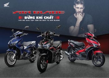 Kích cầu cuối năm, Honda Air Blade 125 ra mắt loạt tem mới với giá cũ