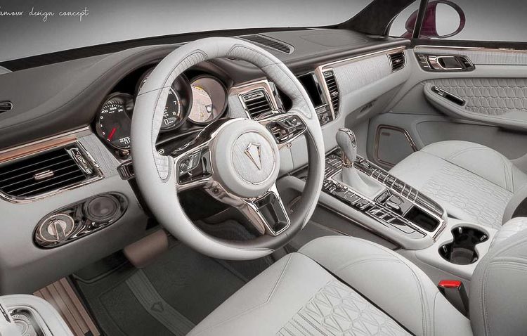 Nội thất vàng hồng cực sang mới cho Porsche Macan 4