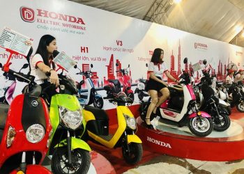 Honda VN không hề hay biết sự kiện ra mắt... xe máy điện Honda 3