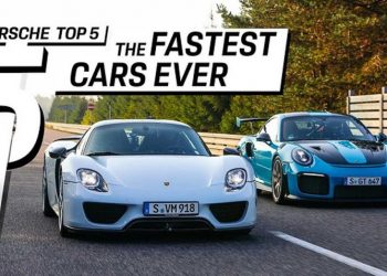 Top 5 dòng xe nhanh nhất lịch sử Porsche 1
