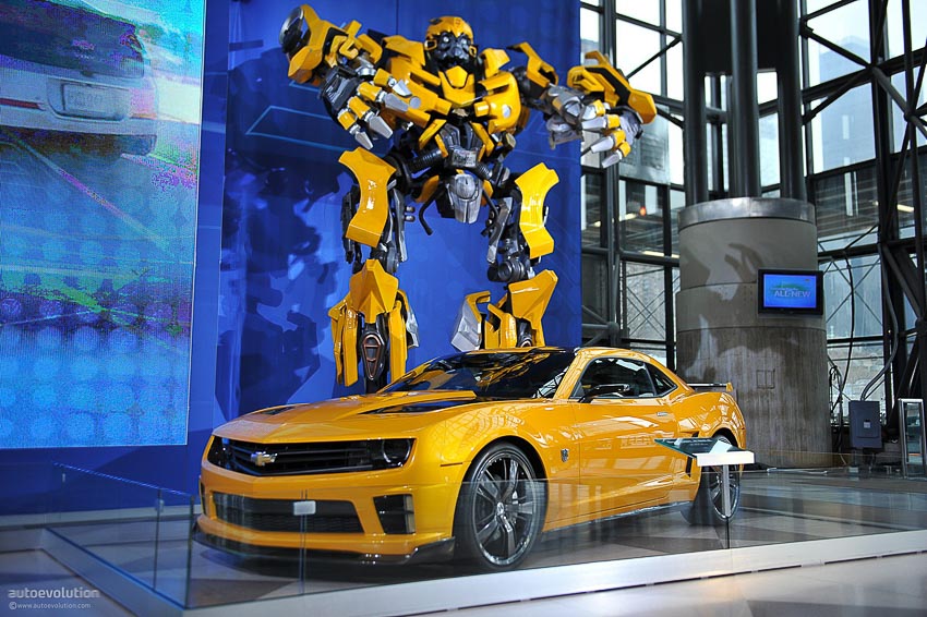 4 chiếc Chevrolet Camaro đóng vai Bumblebee trong Transformers