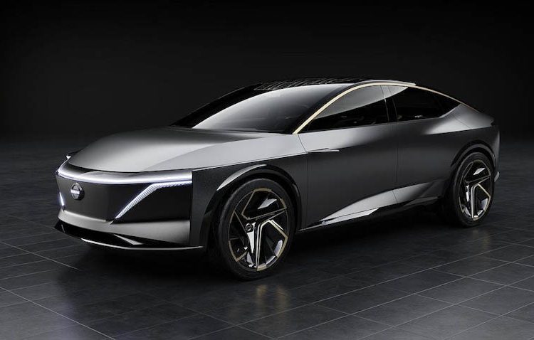 Concept Nissan IMs: Sedan lai crossover chạy điện 1