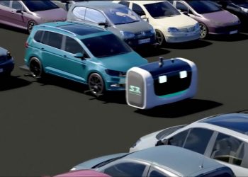 robot đỗ xe tự động