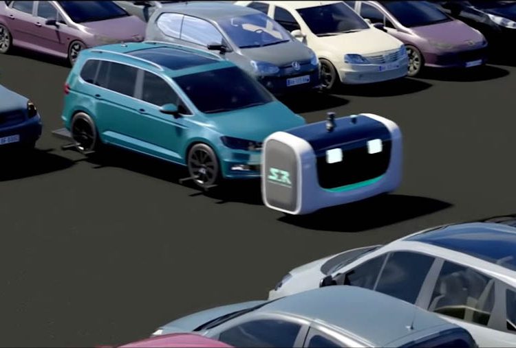 robot đỗ xe tự động