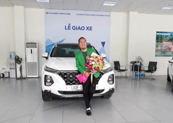 danh hài Vượng “râu” tậu Hyundai Santa Fe 2019