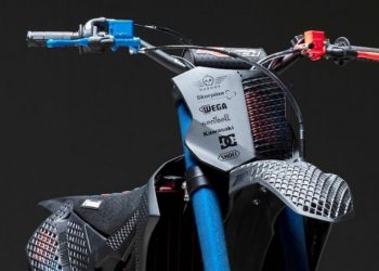 Mãn nhãn với từng đường nét Kawasaki KX 450 2019 làm bằng công nghệ in 3D