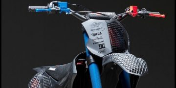 Mãn nhãn với từng đường nét Kawasaki KX 450 2019 làm bằng công nghệ in 3D