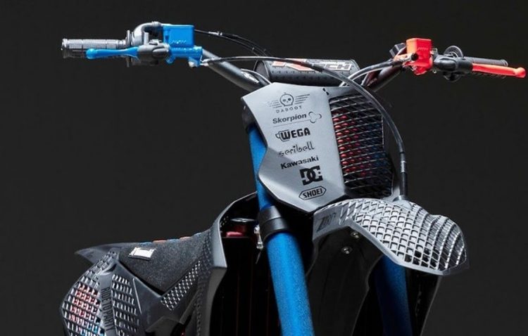 Mãn nhãn với từng đường nét Kawasaki KX 450 2019 làm bằng công nghệ in 3D