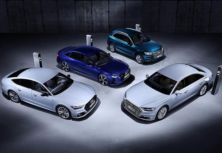 [GMS 2019] Audi hé lộ bộ tứ xe Plug-in Hybrid mới Audi A8, A7, A6, và Q5
