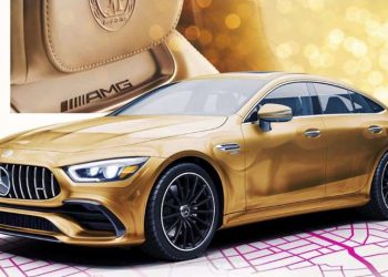 Mercedes-Benz mang AMG GT 4 cửa mạ vàng cho lễ trao giải Oscar 2019