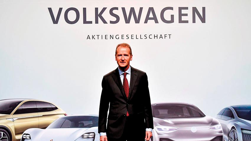 Ông Herbert Diess, CEO của Tập đoàn Volkswagen