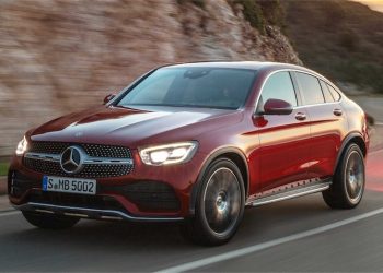 Mercedes-Benz GLC Coupe 2020 được nâng cấp, kiểu dáng thể thao hơn