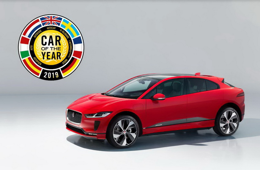 Mẫu xe điện Jaguar I-PACE đoạt giải thưởng Xe của năm 2019
