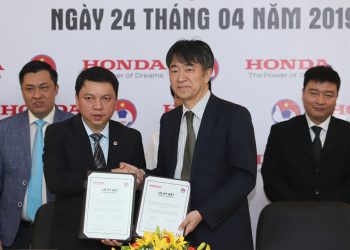Honda Việt Nam là nhà tài trợ chính cho các Đội tuyển Bóng đá Quốc gia Việt Nam - 1