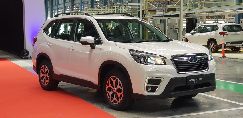 Subaru Forester mới lắp ráp tại Thái Lan 5