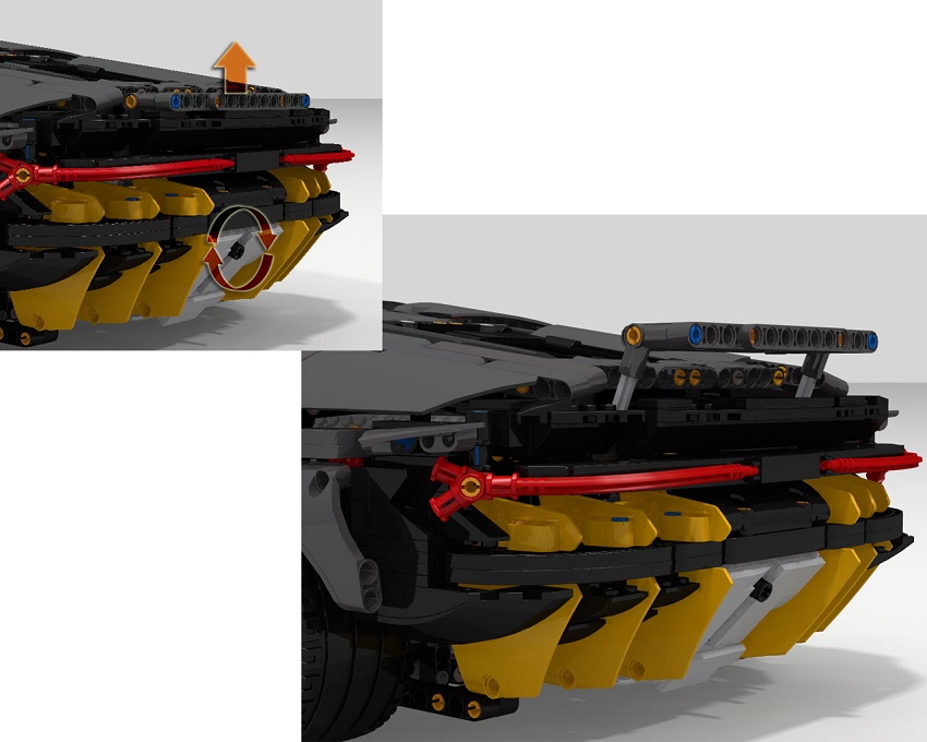 Lamborghini Centenario lắp ráp từ LEGO 7
