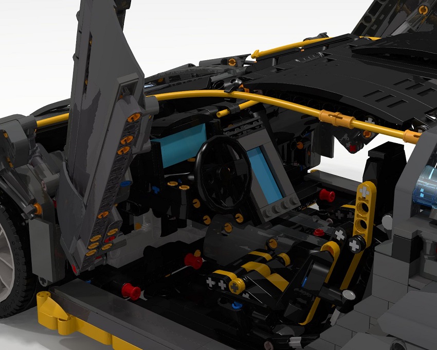 Lamborghini Centenario lắp ráp từ LEGO 6