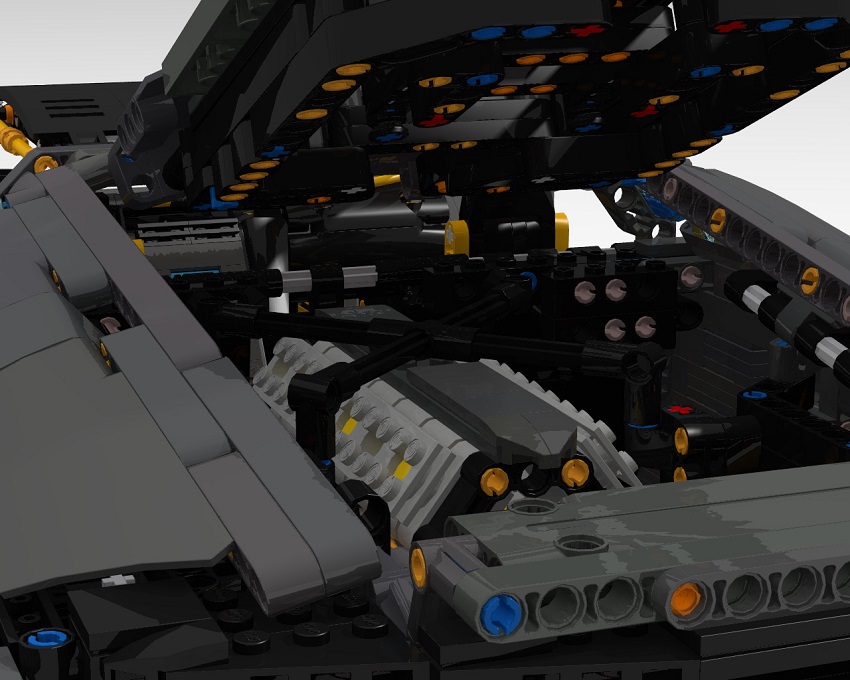 Lamborghini Centenario lắp ráp từ LEGO 5