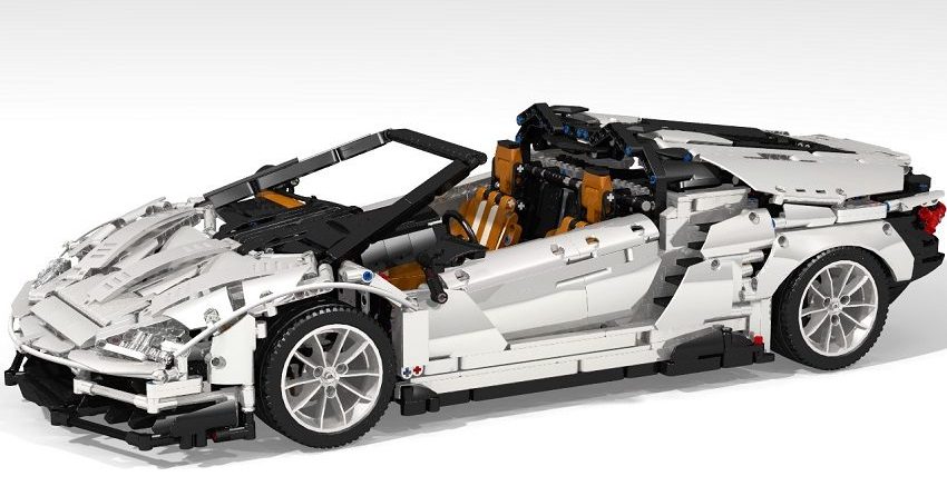 Lamborghini Centenario lắp ráp từ LEGO 3