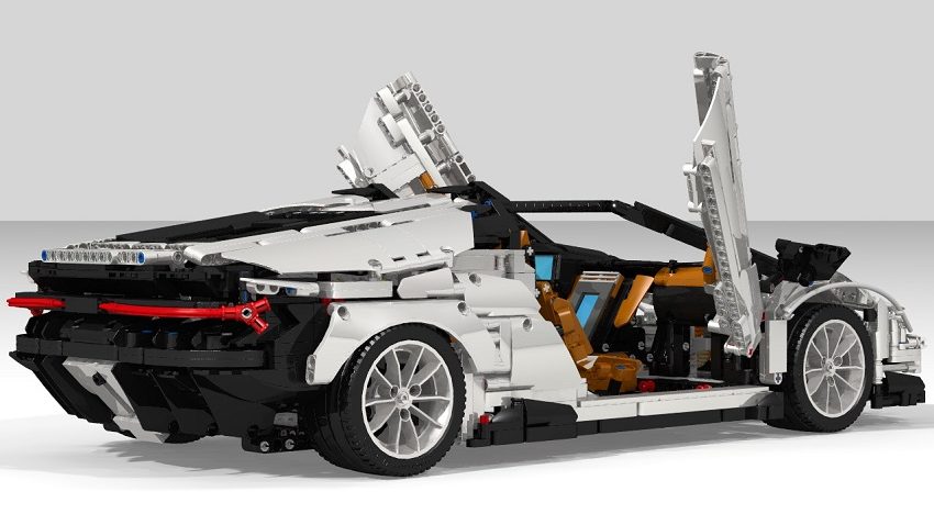 Lamborghini Centenario lắp ráp từ LEGO 2