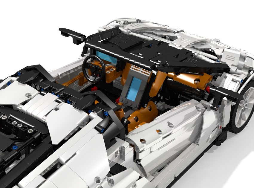 Lamborghini Centenario lắp ráp từ LEGO 1