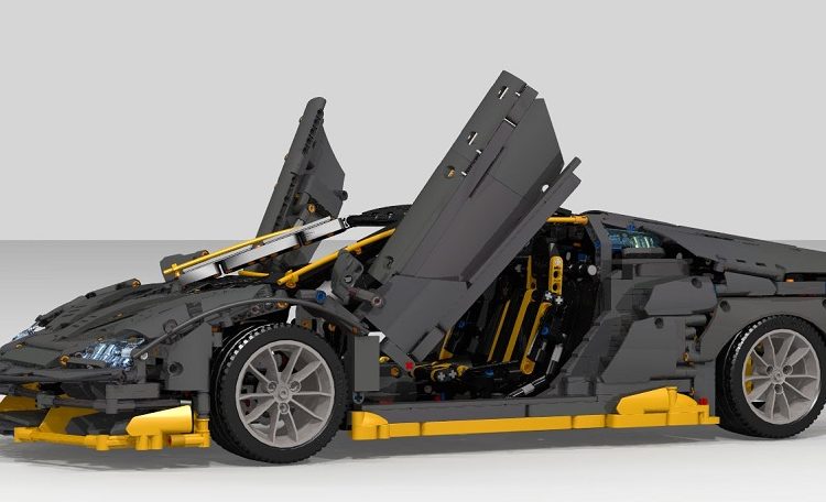 Lamborghini Centenario lắp ráp từ LEGO 12