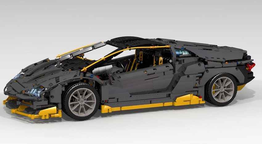 Lamborghini Centenario lắp ráp từ LEGO 15