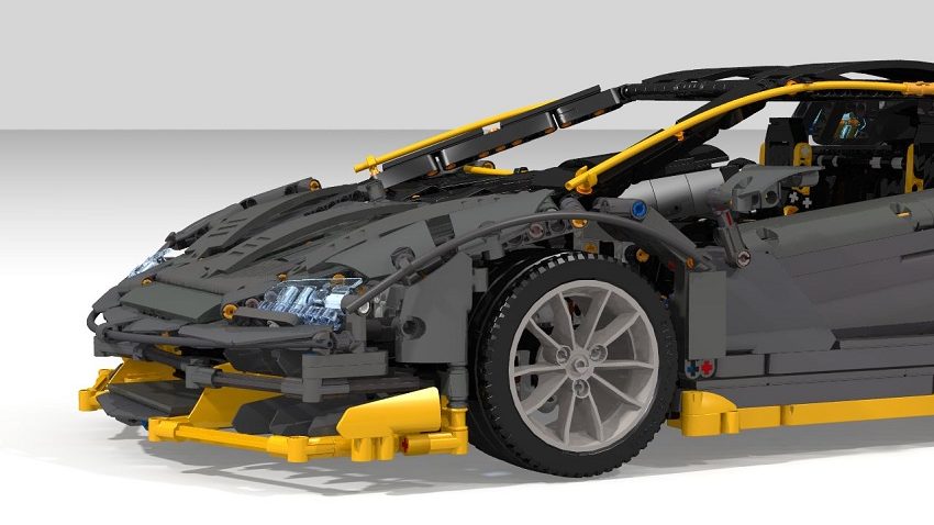 Lamborghini Centenario lắp ráp từ LEGO 8