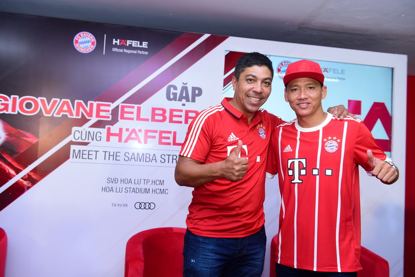 Audi Việt Nam đồng hành cùng Häfele đưa huyền thoại Giovane Elber của FC Bayern đến Việt Nam 2