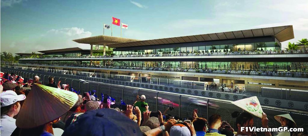 Ngắm phối cảnh 3D trường đua F1 đầu tiên tại Việt Nam - 1