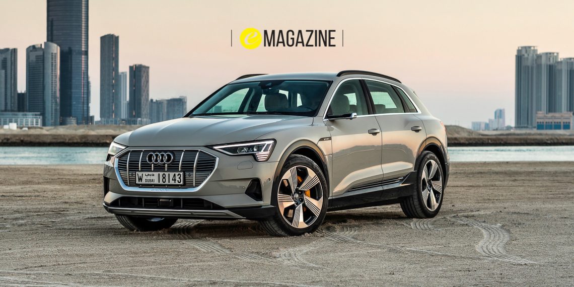 Audi Việt Nam trưng bày mẫu xe điện Audi e-tron đầu tiên chạy hoàn toàn bằng điện