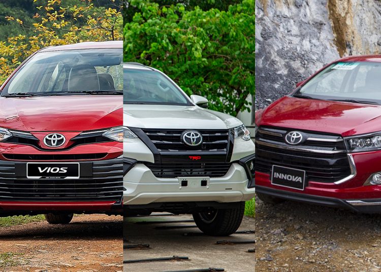 Doanh số bán hàng của Toyota Việt Nam tháng 5/2019