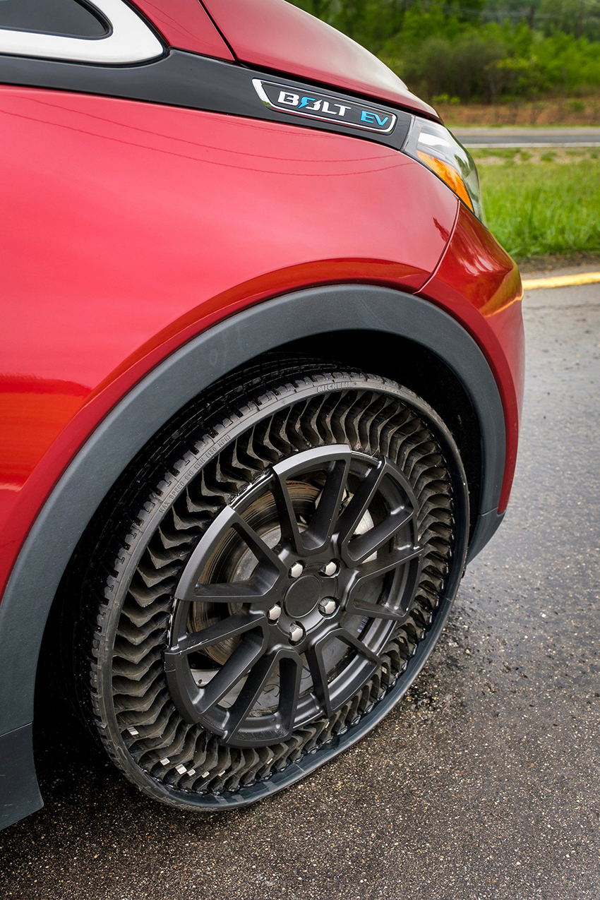 GM và Michelin thử nghiệm lốp không hơi - 2