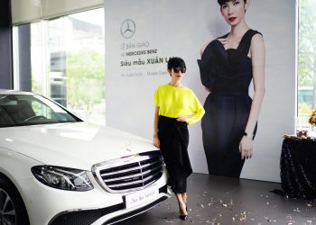 Siêu mẫu Xuân Lan tậu xe Mercedes-Benz E200 hơn 2 tỷ đồng - 01