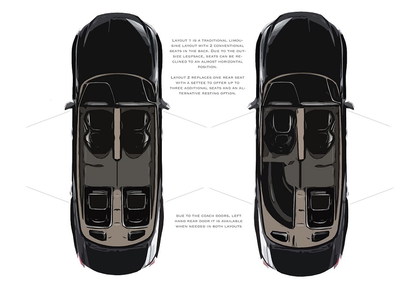 Maserati Concept Quattroporte L’Ultimo – mẫu xe chạy điện hạng sang - 12