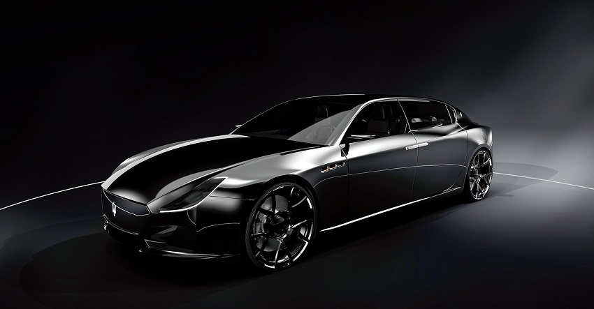 Maserati Concept Quattroporte L’Ultimo – mẫu xe chạy điện hạng sang - 25