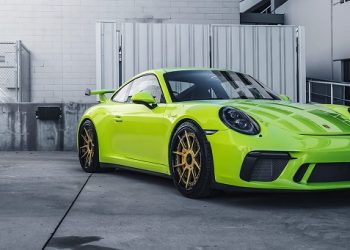 Phiên bản Porsche 911 GT3 màu xanh Acid Green - 11