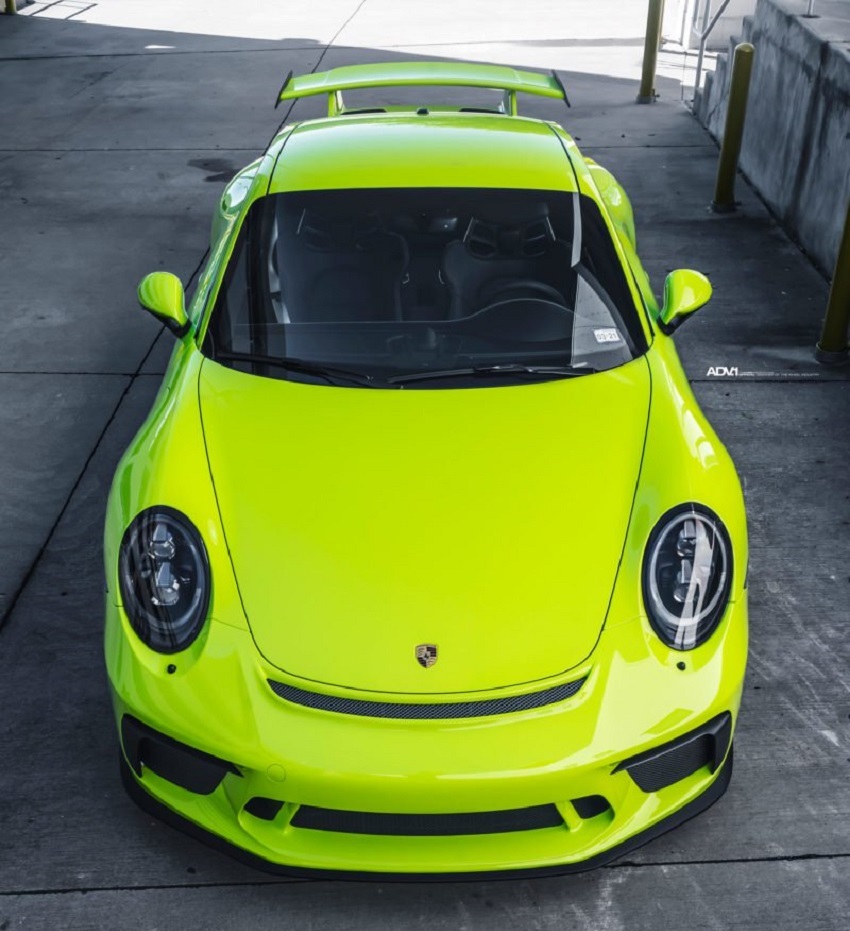 Phiên bản Porsche 911 GT3 màu xanh Acid Green - 13