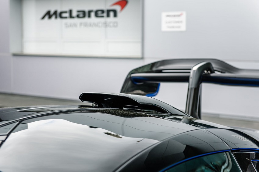 siêu xe McLaren Senna phiên bản màu xanh Vega Blue - 4