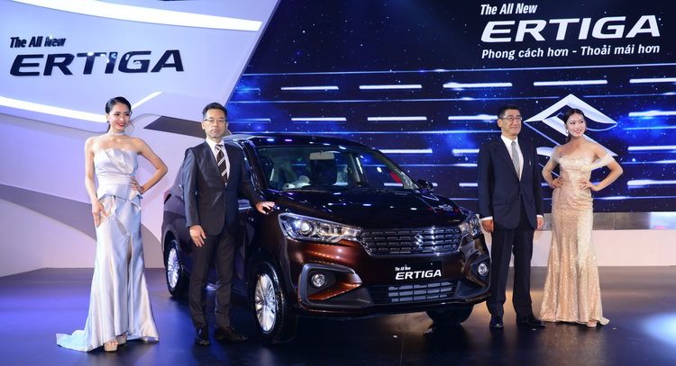 Ra mắt mẫu xe MPV 7 chỗ Suzuki Ertiga hoàn toàn mới giá rẻ nhất tại Việt Nam
