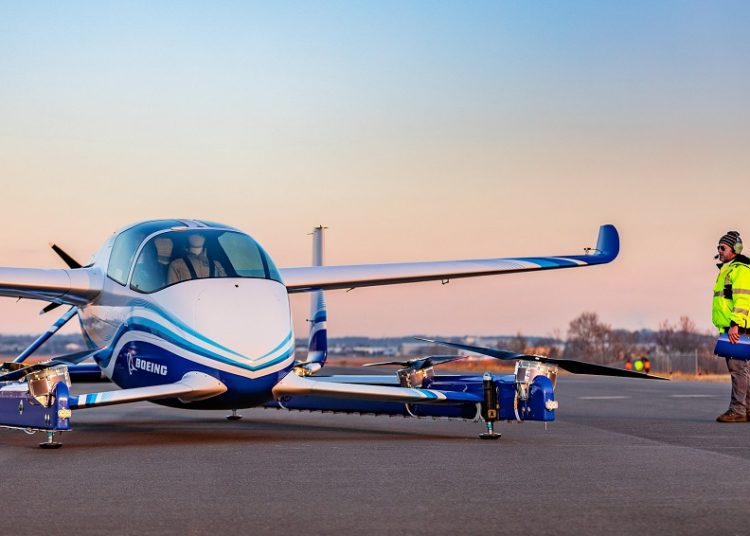 Boeing hợp tác cùng hãng taxi bay startup Kitty Hawk
