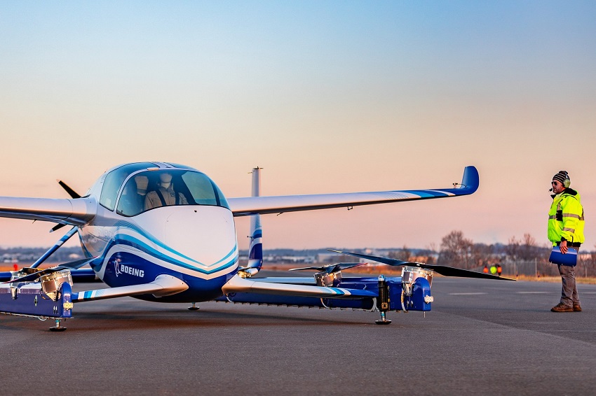 Boeing hợp tác cùng hãng taxi bay startup Kitty Hawk